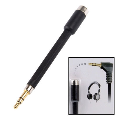 iCable Link Ultra-Flexible 3.5mm Headphone Jack Adapter for iPhone 5 / iPhone 4 & 4S / 3GS / 3G / iPad 4 / iPad mini 1 / 2 / 3 / New iPad / iPad 2 / iTouch, Length: 9.5cm