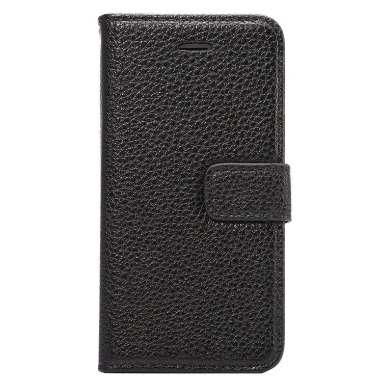 Litchi Texture Horizontal Flip Leather Case with Card Slots & Holder & Wallet & Photo Frame & Lanyard for iPhone 5 & 5s & SE & SE