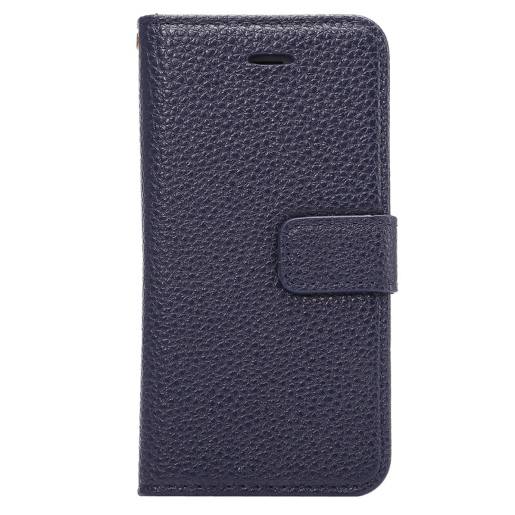 Litchi Texture Horizontal Flip Leather Case with Card Slots & Holder & Wallet & Photo Frame & Lanyard for iPhone 5 & 5s & SE & SE