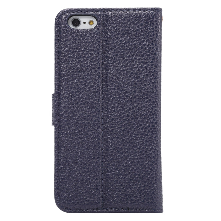 Litchi Texture Horizontal Flip Leather Case with Card Slots & Holder & Wallet & Photo Frame & Lanyard for iPhone 5 & 5s & SE & SE