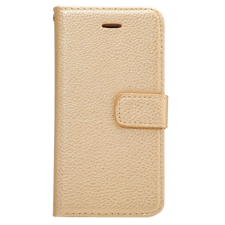 Litchi Texture Horizontal Flip Leather Case with Card Slots & Holder & Wallet & Photo Frame & Lanyard for iPhone 5 & 5s & SE & SE