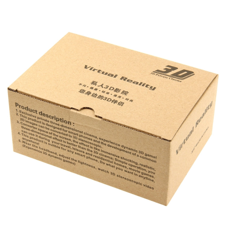 NJ-3D1688A DIY 3D Google Cardboard Glasses Virtual Reality for iPhone 5 & 5S & 5C