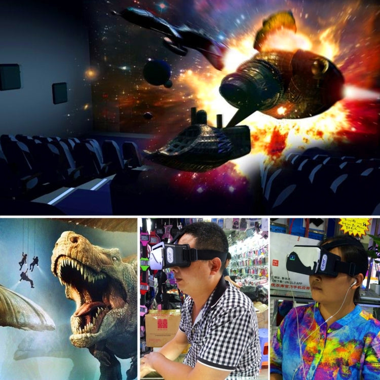 NJ-3D1688A DIY 3D Google Cardboard Glasses Virtual Reality for iPhone 5 & 5S & 5C