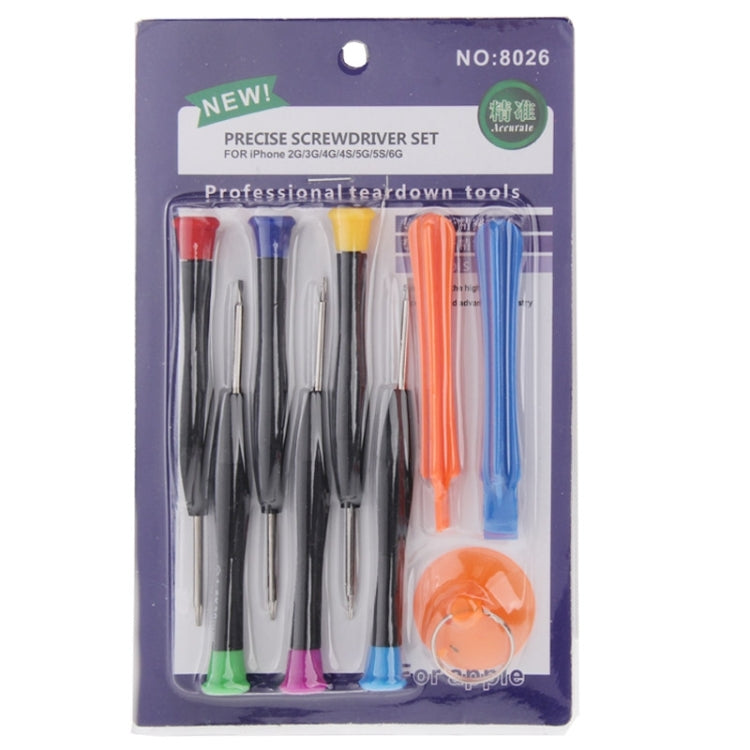 9 in 1 Professional Screwdriver Set Repair Open Tool Kit for iPhone 6 / iPhone 5 & 5S / Mobile Phone