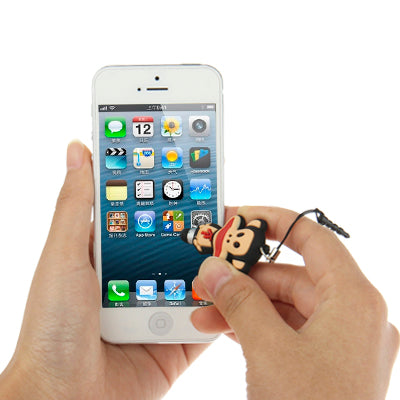 Paul Frank Molding Touch Screen Stylus Touch Pen + Ear Cap 3.5mm Plug Anti-dust for iPhone 5 / iPhone 4 & 4S / iPad mini 1 / 2 / 3 / New iPad (iPad 3) / iPad 2 / iPad / iPod touch / Android Tablet