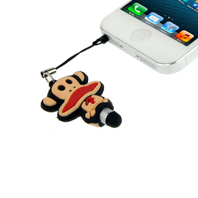 Paul Frank Molding Touch Screen Stylus Touch Pen + Ear Cap 3.5mm Plug Anti-dust for iPhone 5 / iPhone 4 & 4S / iPad mini 1 / 2 / 3 / New iPad (iPad 3) / iPad 2 / iPad / iPod touch / Android Tablet