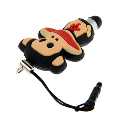 Paul Frank Molding Touch Screen Stylus Touch Pen + Ear Cap 3.5mm Plug Anti-dust for iPhone 5 / iPhone 4 & 4S / iPad mini 1 / 2 / 3 / New iPad (iPad 3) / iPad 2 / iPad / iPod touch / Android Tablet