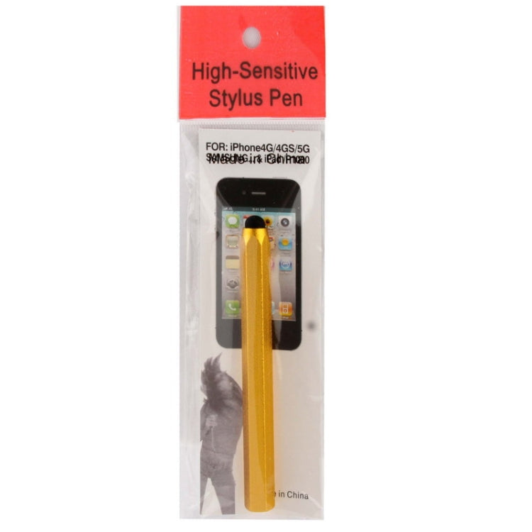 10cm Metal Material Capacitive Touch Screen Stylus / Touch Pen, For iPad, iPad mini, iPhone 6 / 6 Plus, 5 / 5S / 5C, 4 & 4S