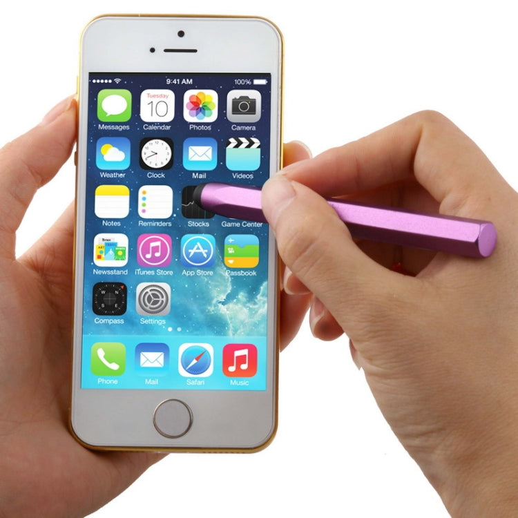 10cm Metal Material Capacitive Touch Screen Stylus / Touch Pen, For iPad, iPad mini, iPhone 6 / 6 Plus, 5 / 5S / 5C, 4 & 4S