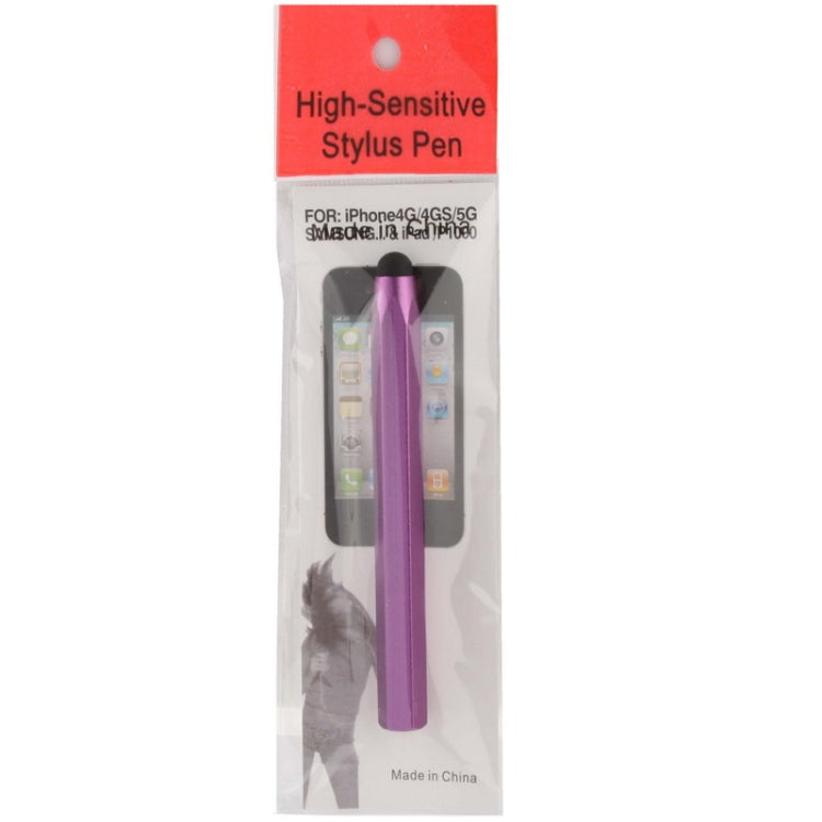 10cm Metal Material Capacitive Touch Screen Stylus / Touch Pen, For iPad, iPad mini, iPhone 6 / 6 Plus, 5 / 5S / 5C, 4 & 4S
