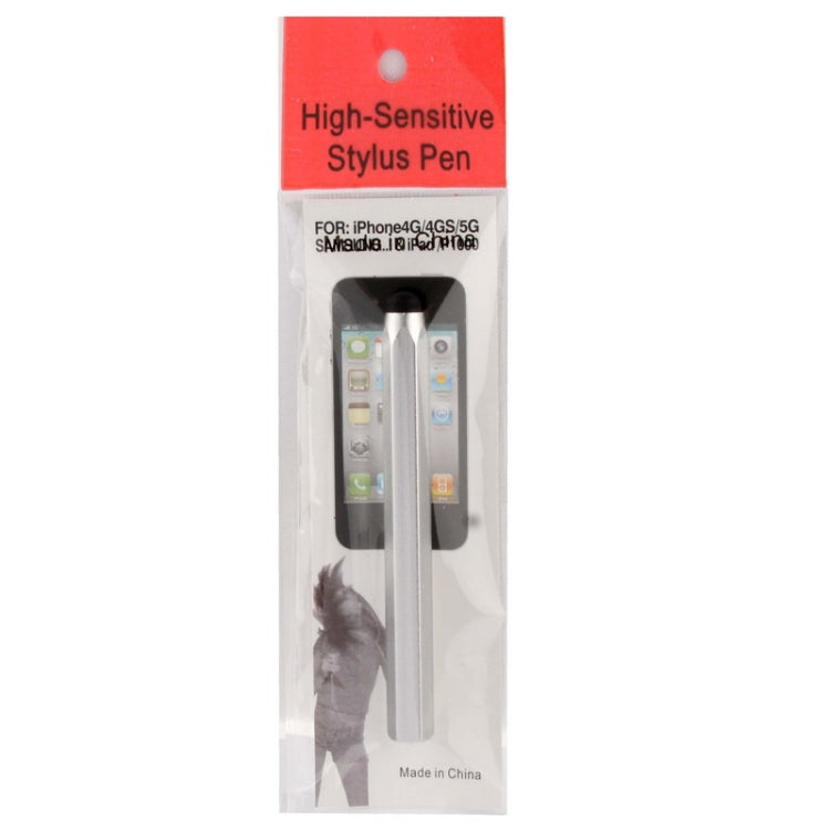 10cm Metal Material Capacitive Touch Screen Stylus / Touch Pen, For iPad, iPad mini, iPhone 6 / 6 Plus, 5 / 5S / 5C, 4 & 4S