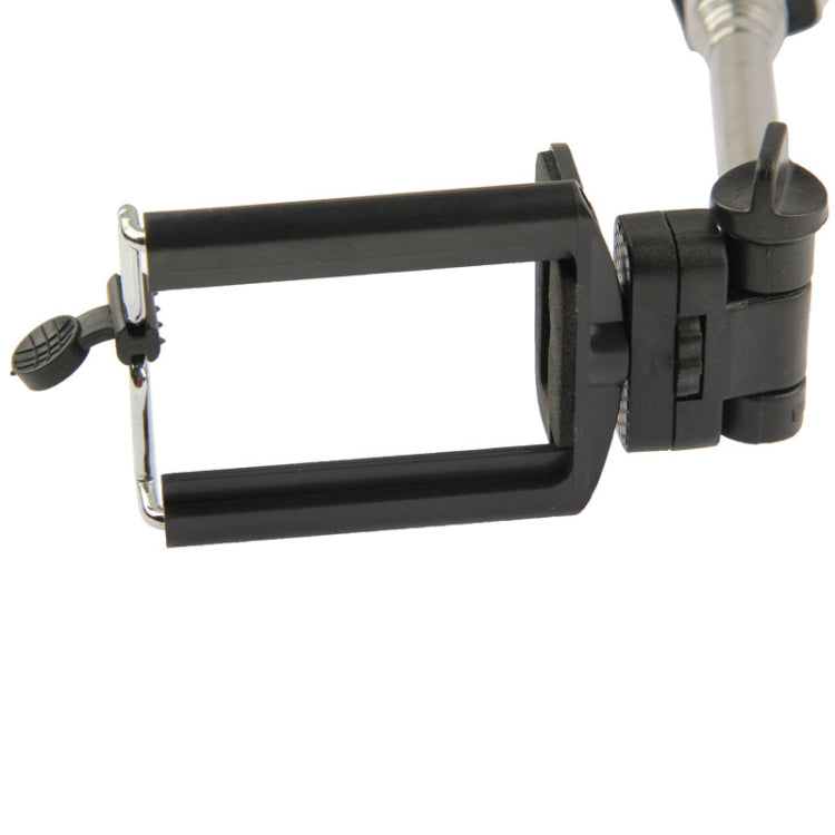 Portable Bluetooth Shutter and Monopod for iPhone 6 & 6 Plus / iPhone 5 & 5S & 5C, Max Length: 1.1m(Black)