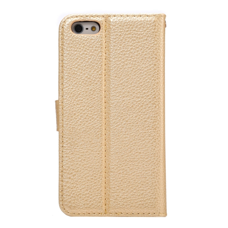 Litchi Texture Horizontal Flip Magnetic Snap Leather Case with Adjustable Holder & Card Slots & Photo Frame & Wallet & Lanyard for iPhone 5 & 5s & SE & SE