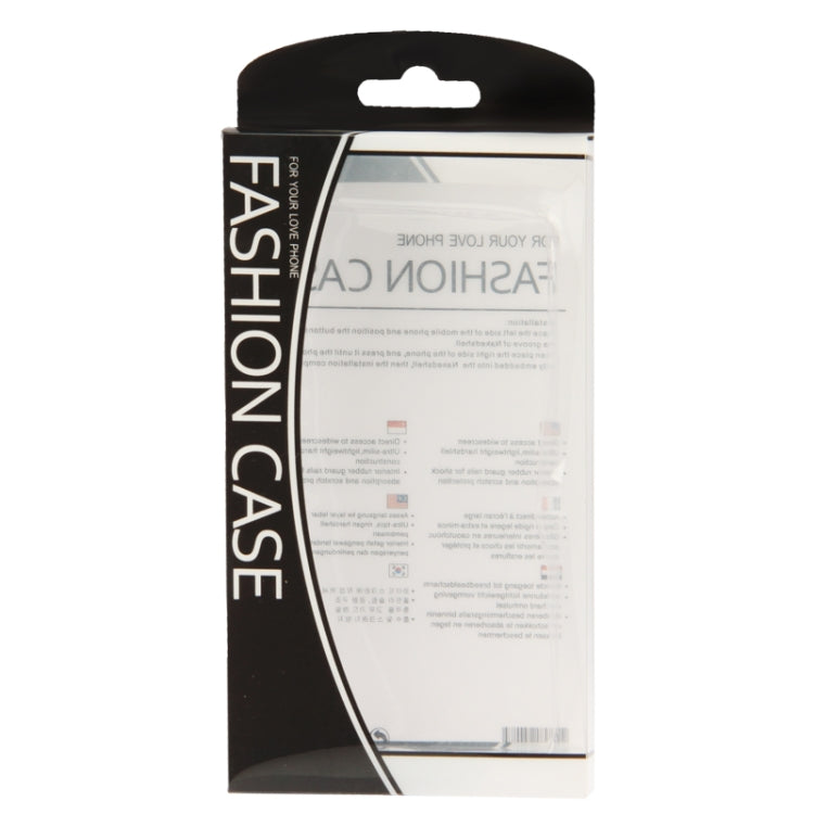 Fashion Box Packing for iPhone 5 & 5S & 5C / iPhone 4 & 4S Plastic Case / Bumper Frame /(Black)