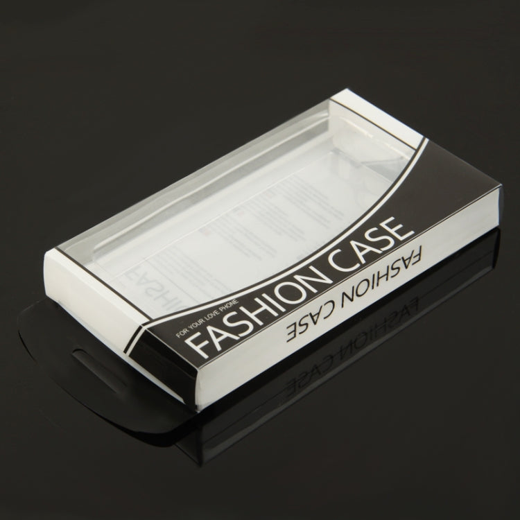 Fashion Box Packing for iPhone 5 & 5S & 5C / iPhone 4 & 4S Plastic Case / Bumper Frame /(Black)