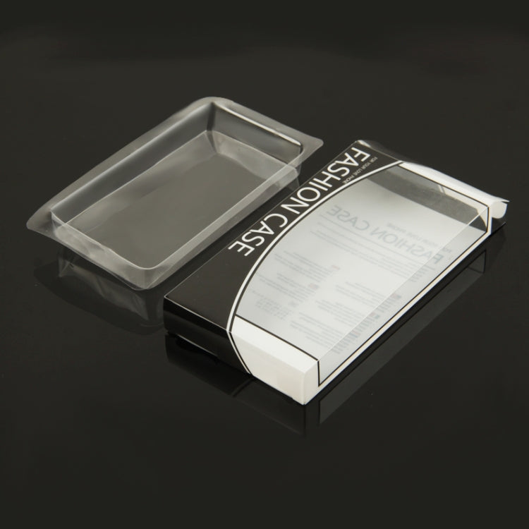 Fashion Box Packing for iPhone 5 & 5S & 5C / iPhone 4 & 4S Plastic Case / Bumper Frame /(Black)