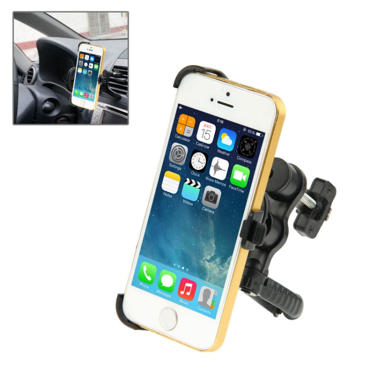 Air Conditioning Vent Car Holder for iPhone 5S(Black)
