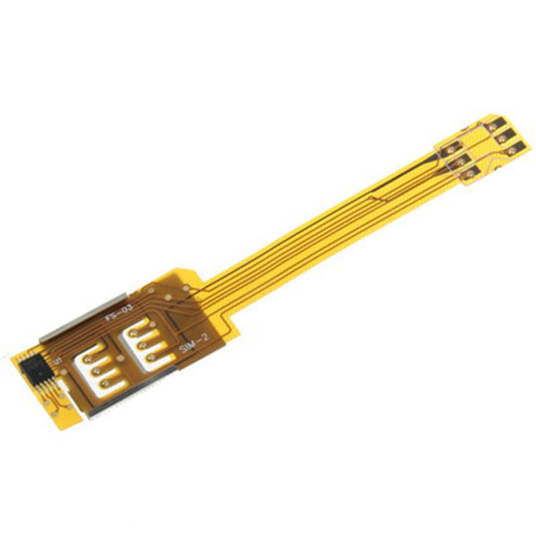 2 in 1 Dual SIM Card Multi-SIM Card for iPhone 5 & 5S & 5C & 6 & 6 Plus & 7 & 7 Plus & 8 & 8 Plus(Black)