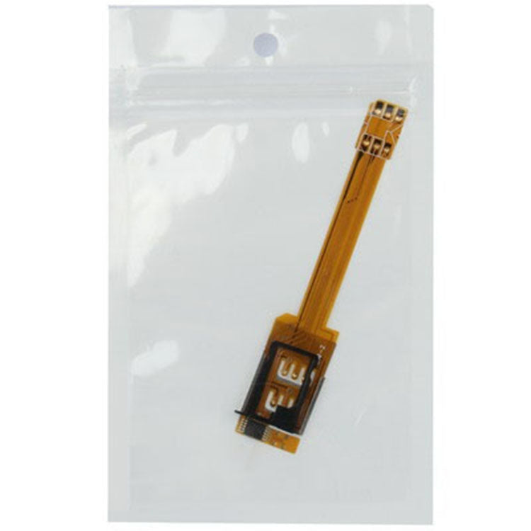 2 in 1 Dual SIM Card Multi-SIM Card for iPhone 5 & 5S & 5C & 6 & 6 Plus & 7 & 7 Plus & 8 & 8 Plus(Black)