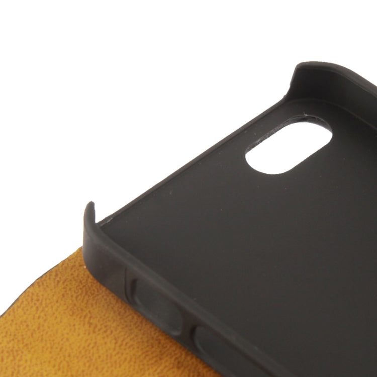 2-color Fine Sheepskin Texture Flip  Leather Case with Credit Card Slots & Holder for iPhone 5 & 5s & SE & SE