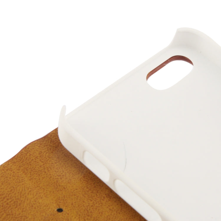 2-color Fine Sheepskin Texture Flip  Leather Case with Credit Card Slots & Holder for iPhone 5 & 5s & SE & SE