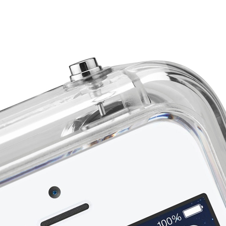 Protective Shell Waterproof Case Cover Sports Accessories Mounting Kit for iPhone 5 & 5s & SE, Waterproof Depth: 10m