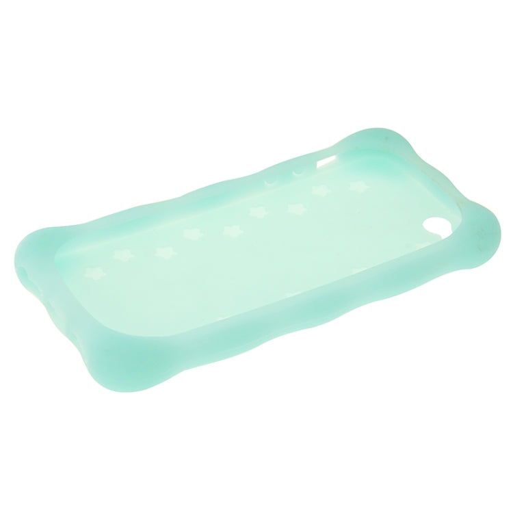 Flowers Pattern Luminous Silicone Case for iPhone 5 & 5s & SE & SE