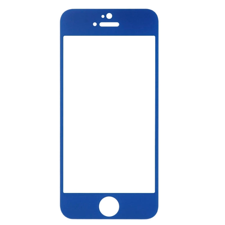 0.3mm Silk-screen Explosion-proof Full Screen Tempered Glass Film for iPhone 5 & 5C & 5S