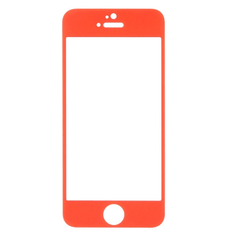 0.3mm Silk-screen Explosion-proof Full Screen Tempered Glass Film for iPhone 5 & 5C & 5S