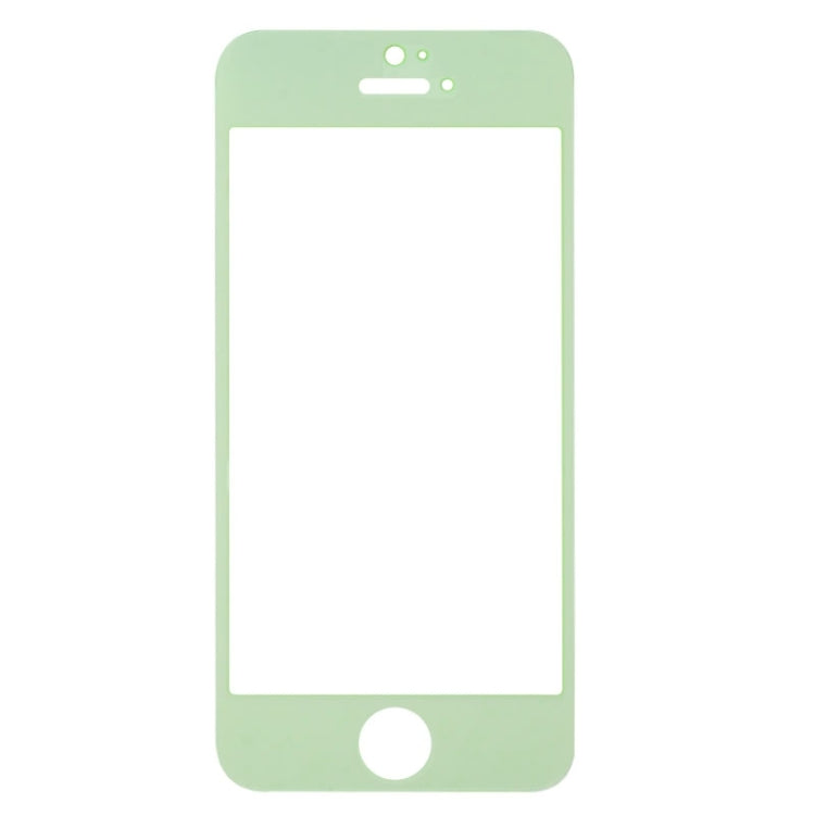 0.3mm Silk-screen Explosion-proof Full Screen Tempered Glass Film for iPhone 5 & 5C & 5S