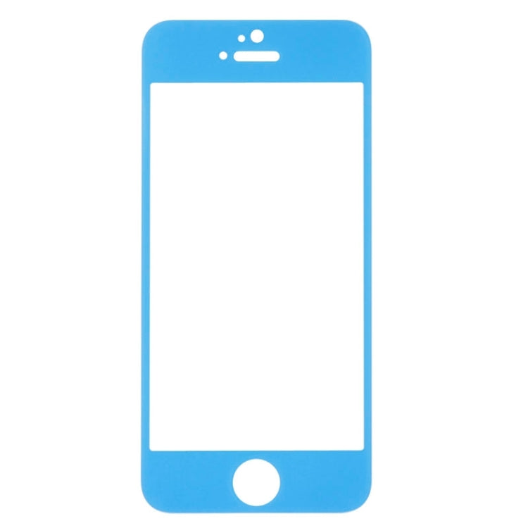 0.3mm Silk-screen Explosion-proof Full Screen Tempered Glass Film for iPhone 5 & 5C & 5S