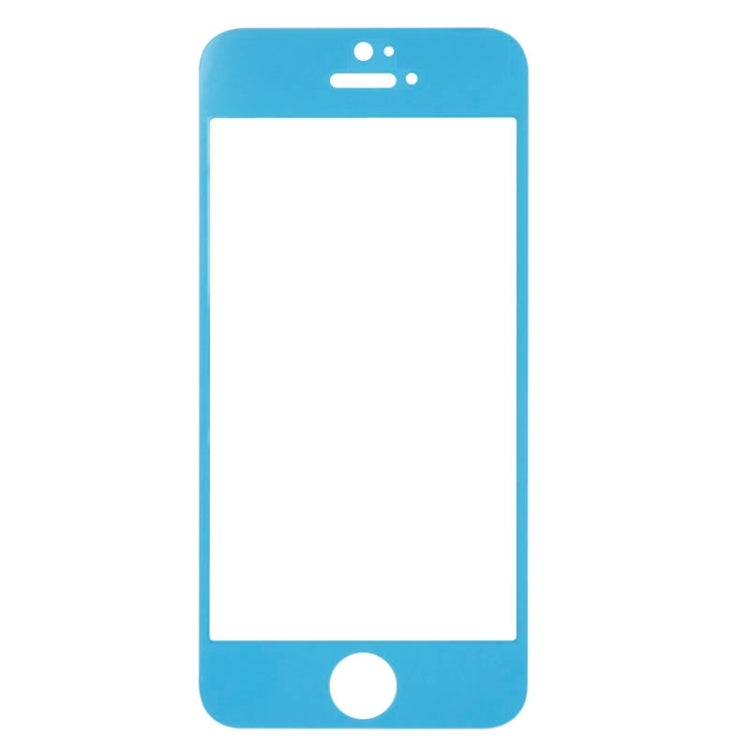 0.3mm Silk-screen Explosion-proof Full Screen Tempered Glass Film for iPhone 5 & 5C & 5S