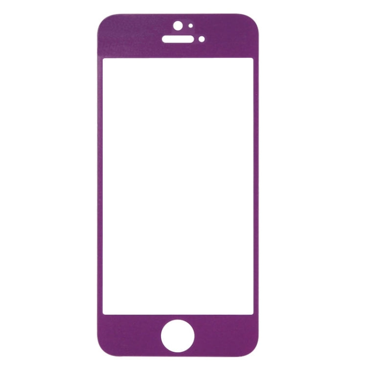 0.3mm Silk-screen Explosion-proof Full Screen Tempered Glass Film for iPhone 5 & 5C & 5S