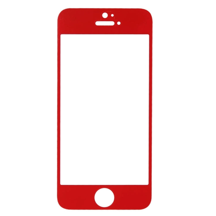 0.3mm Silk-screen Explosion-proof Full Screen Tempered Glass Film for iPhone 5 & 5C & 5S