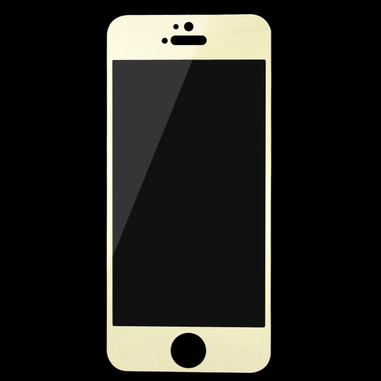 0.3mm Plating Explosion-proof Full Screen Tempered Glass Film for iPhone 5 & 5C & 5S