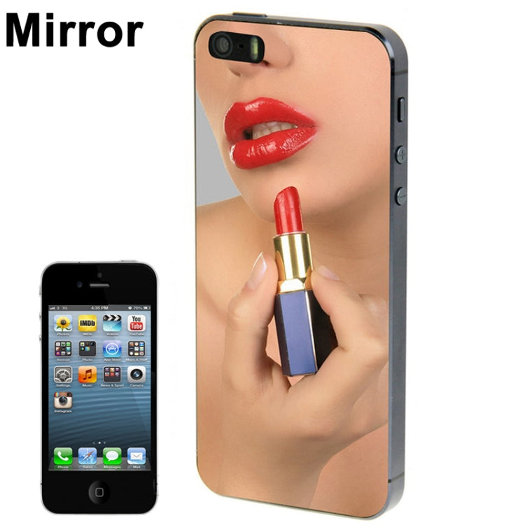 Back Cover LCD Screen Protector for iPhone 5S (Taiwan Materials), Function: