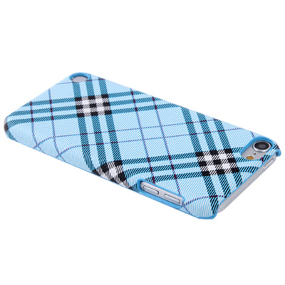Grid Pattern Paste Skin Plastic Protection Shell for iPod touch 5 / 6