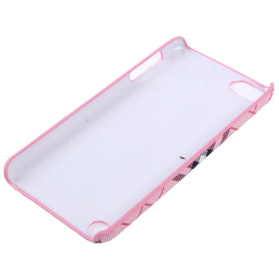 Grid Pattern Paste Skin Plastic Protection Shell for iPod touch 5 / 6