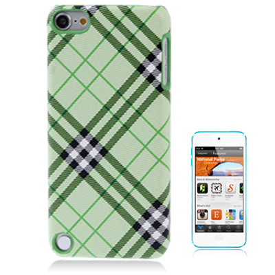 Grid Pattern Paste Skin Plastic Protection Shell for iPod touch 5 / 6