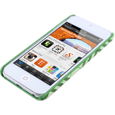 Grid Pattern Paste Skin Plastic Protection Shell for iPod touch 5 / 6