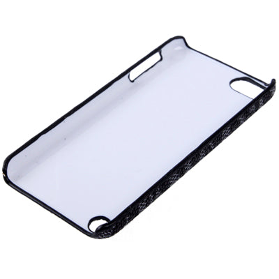 Zebra-stripe Pattern Pasting Sequin Plastic Protection Shell for iPod touch 5 / 6