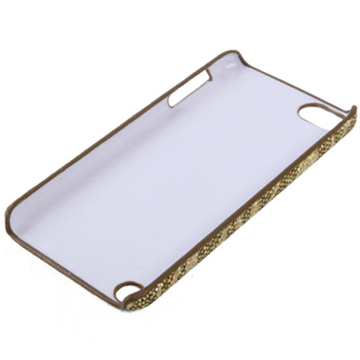 Zebra-stripe Pattern Pasting Sequin Plastic Protection Shell for iPod touch 5 / 6