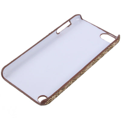 Zebra-stripe Pattern Pasting Sequin Plastic Protection Shell for iPod touch 5 / 6