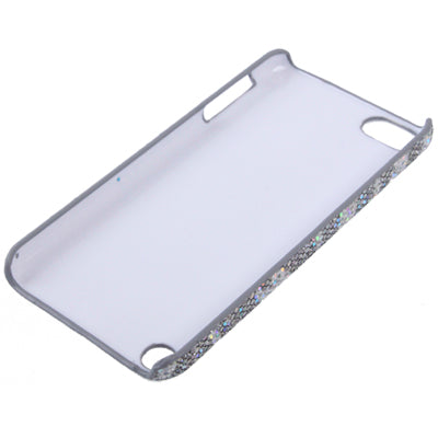 Zebra-stripe Pattern Pasting Sequin Plastic Protection Shell for iPod touch 5 / 6