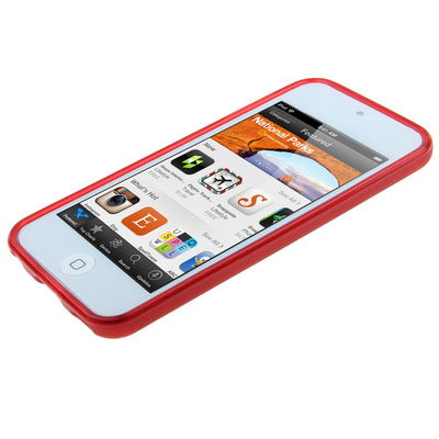Scrub TPU Case for iPod touch 5 / 6 (Red)