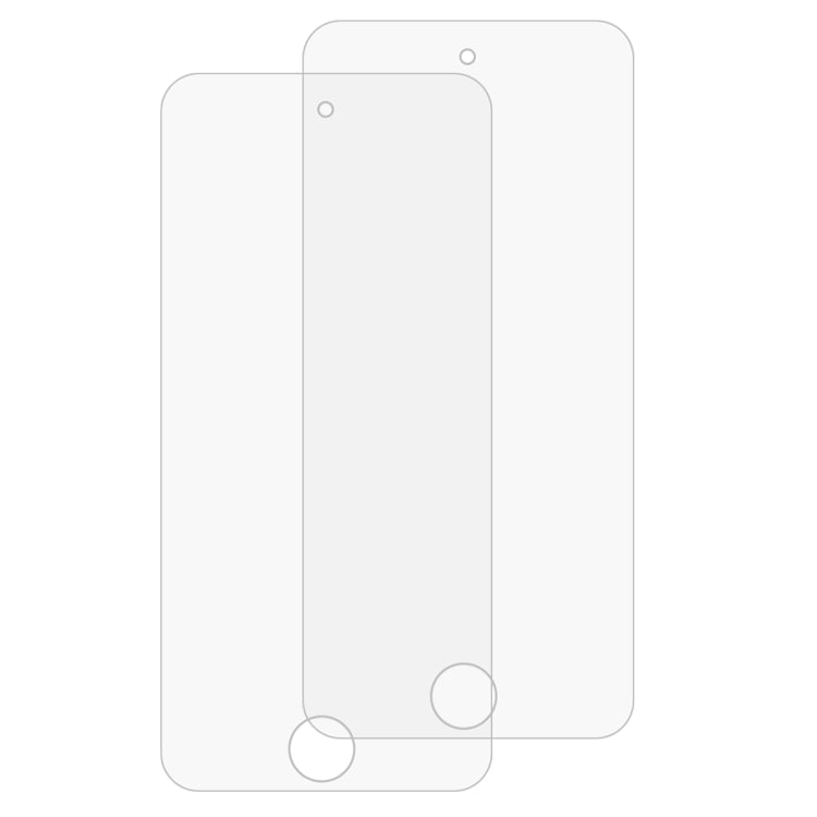 2 PCS 0.26mm 9H Surface Hardness 2.5D Explosion-proof Tempered Glass Screen Film for iPod Touch 5 & touch 6