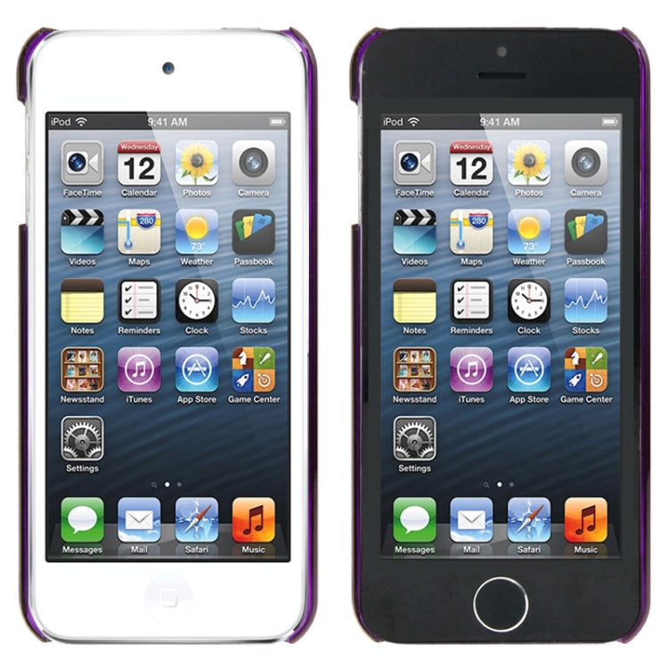 Translucent Crystal Case for iPod touch 5(Purple)