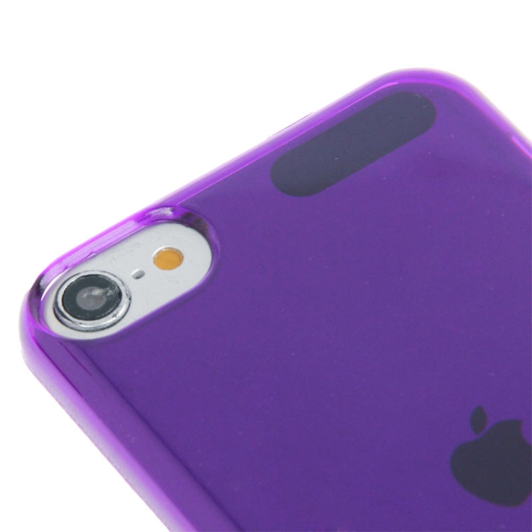 Translucent Crystal Case for iPod touch 5(Purple)
