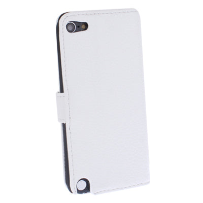 Litchi Texture Leather Case with Holder for iPod touch 5 / 6