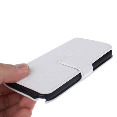 Litchi Texture Leather Case with Holder for iPod touch 5 / 6